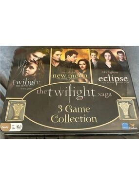 Twilight Saga 3 Game Collection Board Game includes New Moon and Eclipse